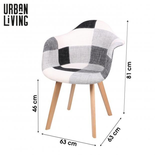 Sillón Black&White Patchwork