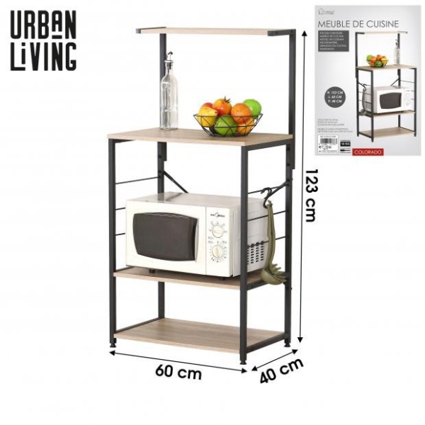 Mueble de cocina 4 baldas Colorado