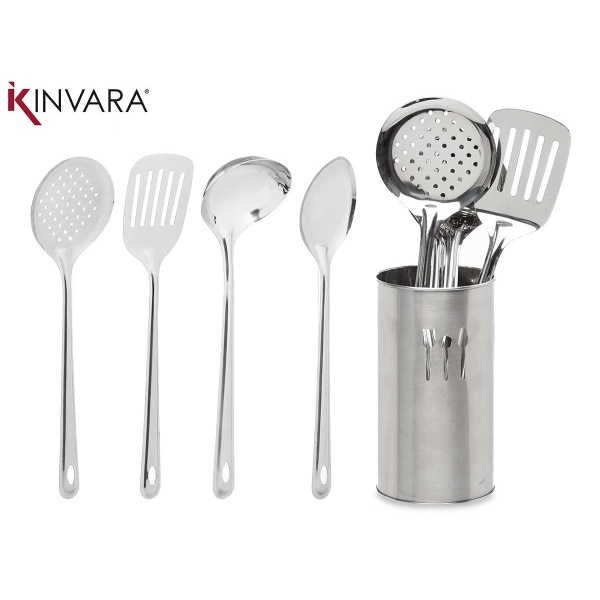 PACK 4 Utensilios cocina con Cubertero