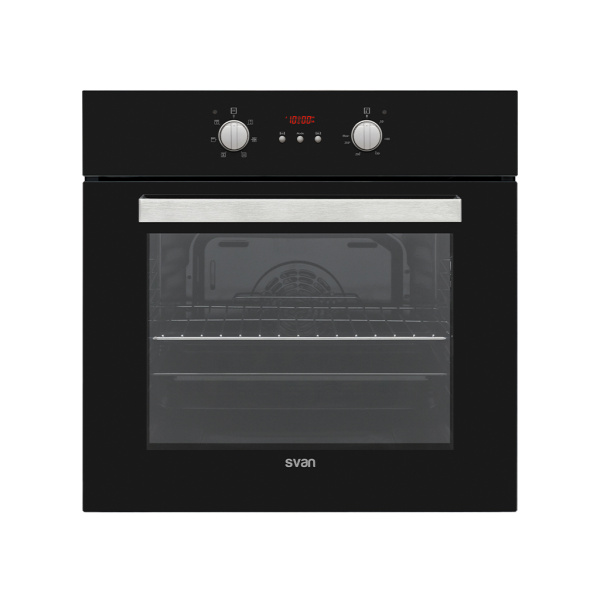 Horno Cristal Negro 6 funciones SVAN 70L