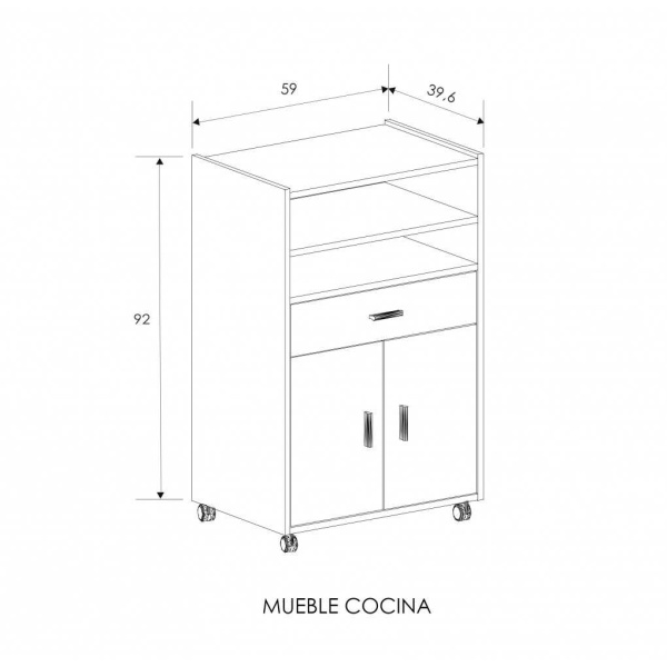 Mueble cocina Mod. Aura Blanco