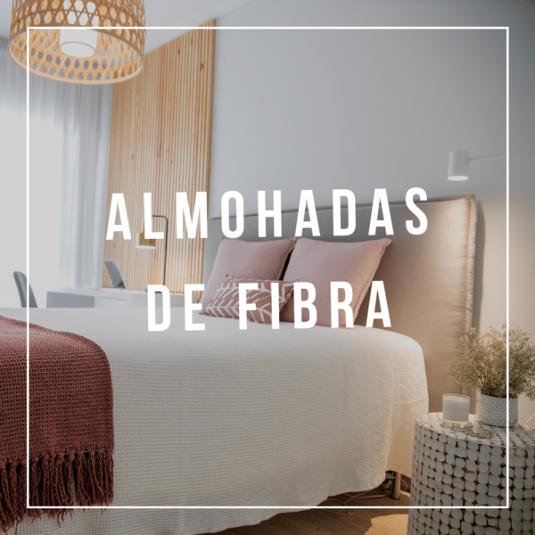 Almohadas de fibra