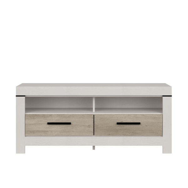 Mueble TV Belén Blanco/Cañón