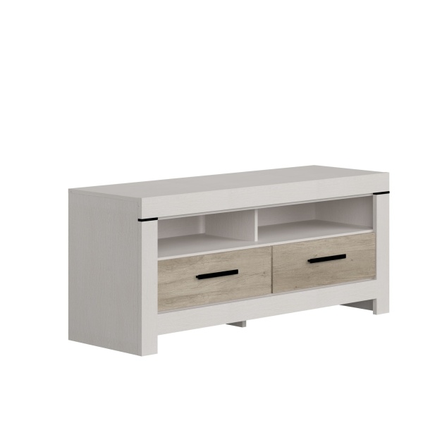 Mueble TV Belén Blanco/Cañón