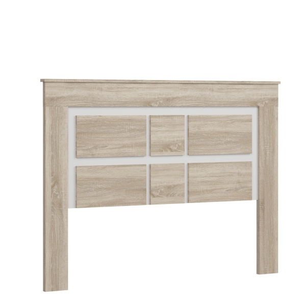 Cabecero de madera Sara 160cm Cambrian/Blanco