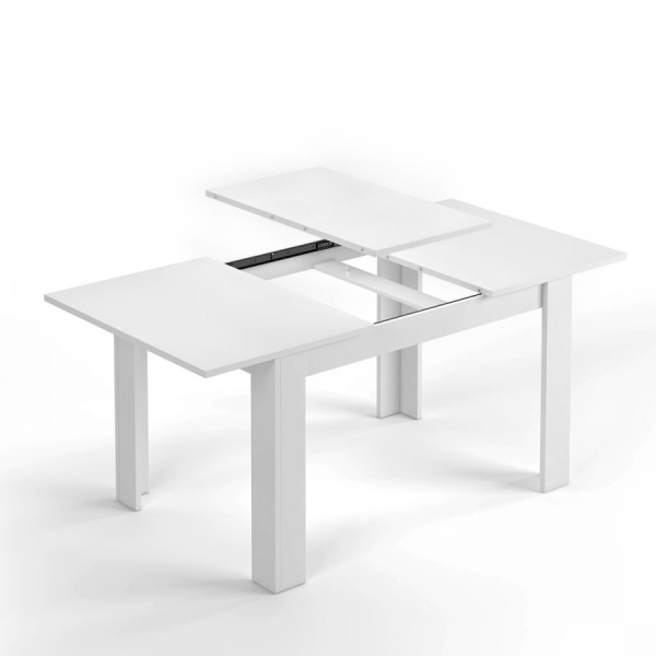 Mesa extensible Kendra 140-190cm Blanco Brillo