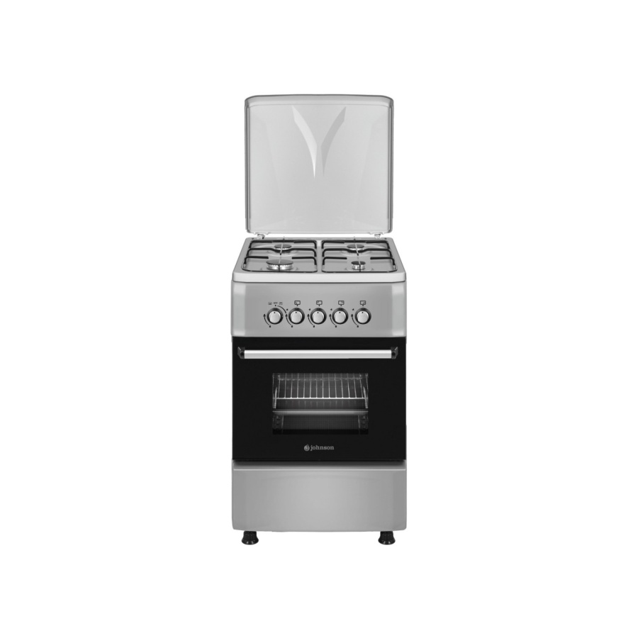 Cocina de gas natural 50 cm Inox JOHNSON