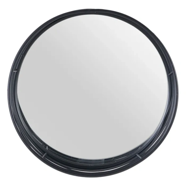 Espejo metal negro