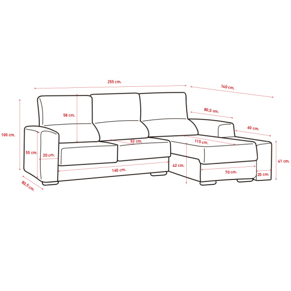 Chaiselongue Ibiza