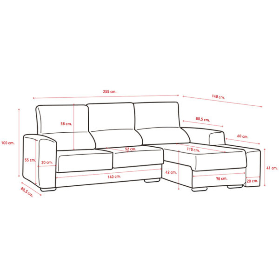 Chaiselongue Málaga - Imagen 2
