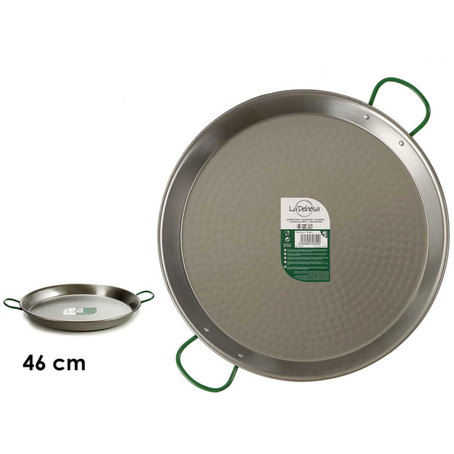 Paellera pulida 46cm - 12 raciones